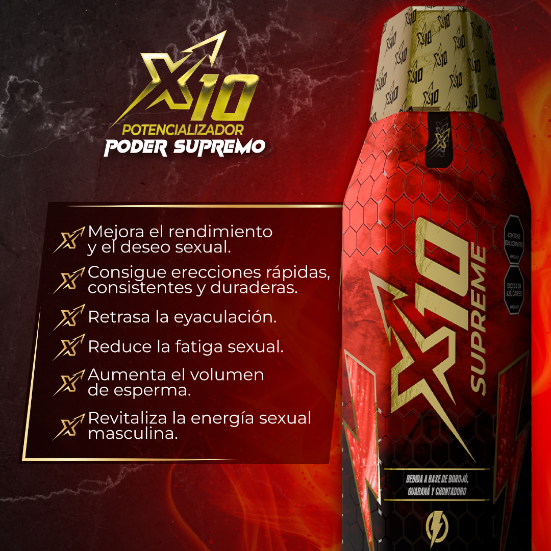 X10 SUPREME - 500ml Tarro